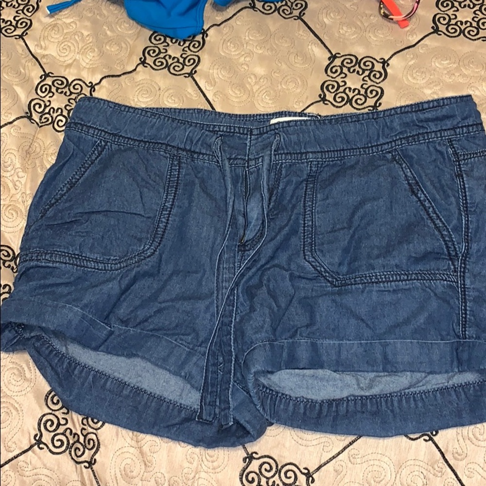 Boutique soft jean shorts